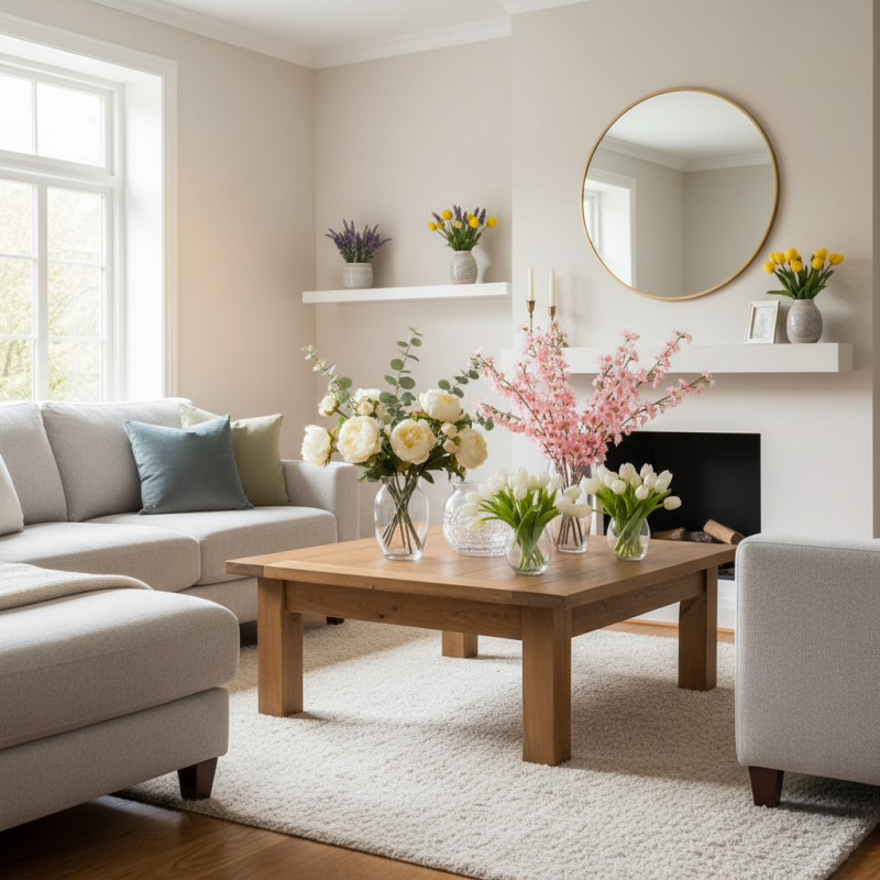 How to Choose Fake Spring Flowers for Your Home Decor?
