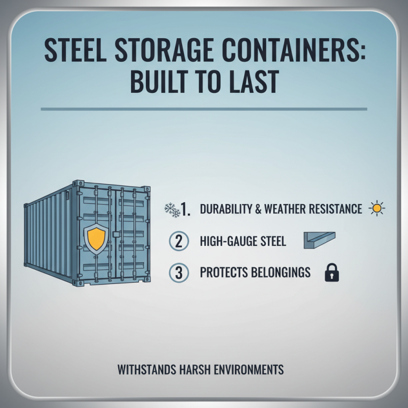 2026 How to Choose the Right Steel Storage Containers for Your Needs?