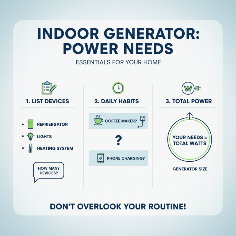 How to Choose the Best Indoor Generator for Your Home Needs?