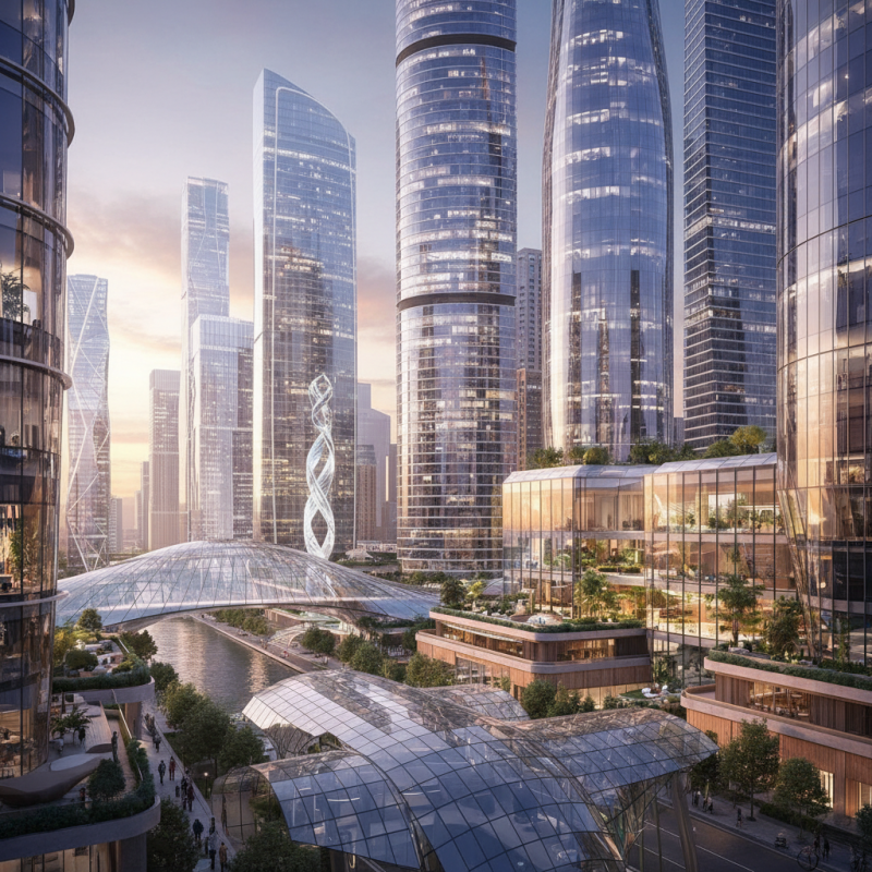 2026 Best City Glass Designs for Modern Architecture Trends?