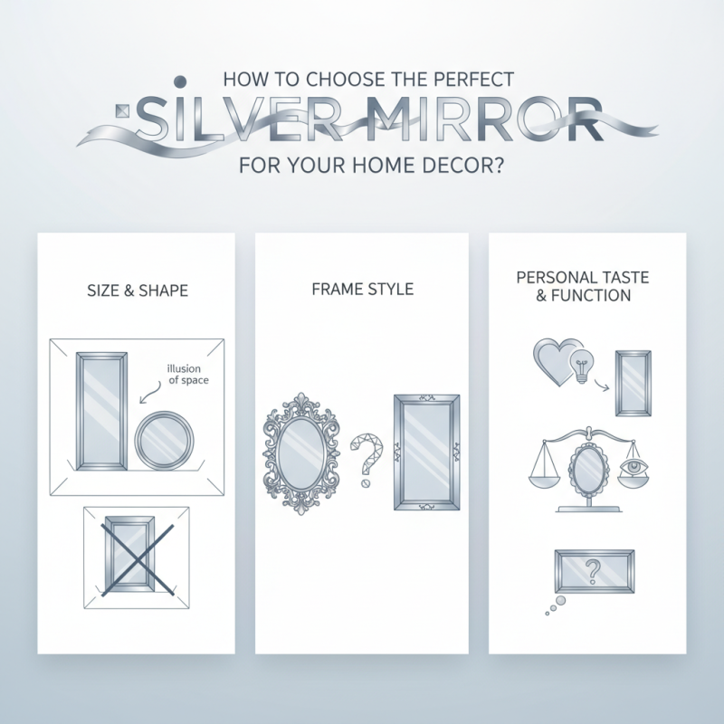 How to Choose the Perfect Silver Mirror for Your Home Decor?