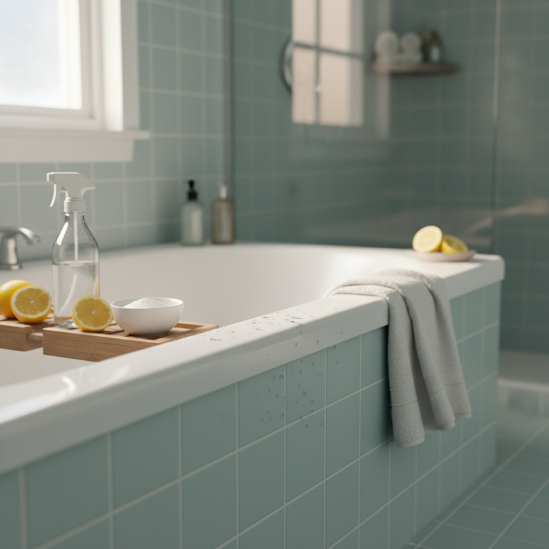 How to Clean Tub and Tile for a Sparkling Bathroom?