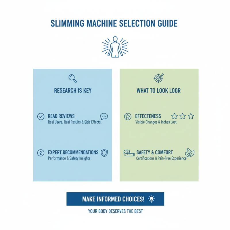 How to Choose the Best Body Slimming Machine for Your Needs?