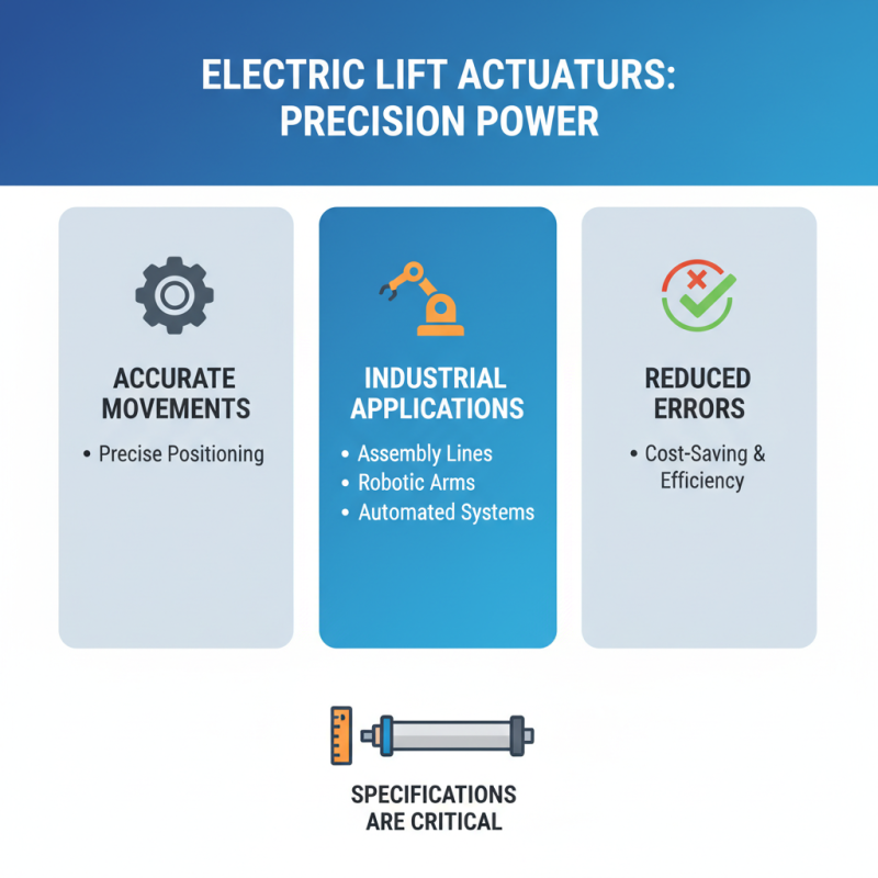 Top 10 Benefits of Electric Lift Actuators for Your Projects?