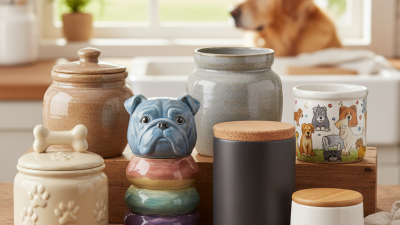 2026 Top Ceramic Dog Treat Jars for Your Pet's Delights?