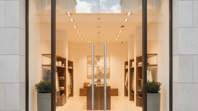 What Are the Best Store Front Glass Doors for Your Business?
