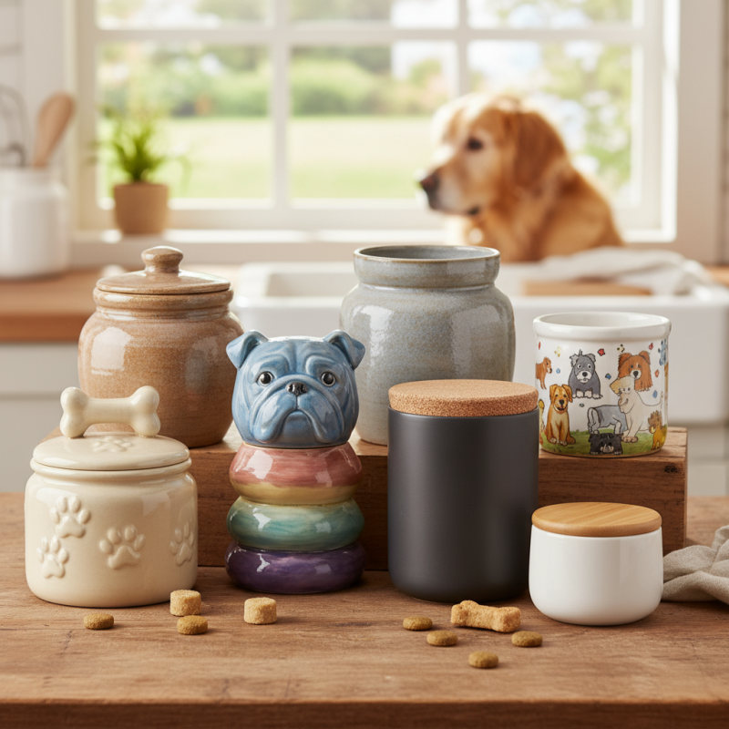 2026 Top Ceramic Dog Treat Jars for Your Pet's Delights?