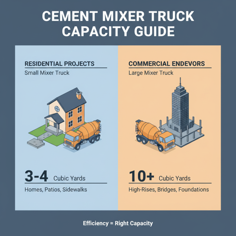 How to Choose the Right Cement Mixer Truck for Your Needs?