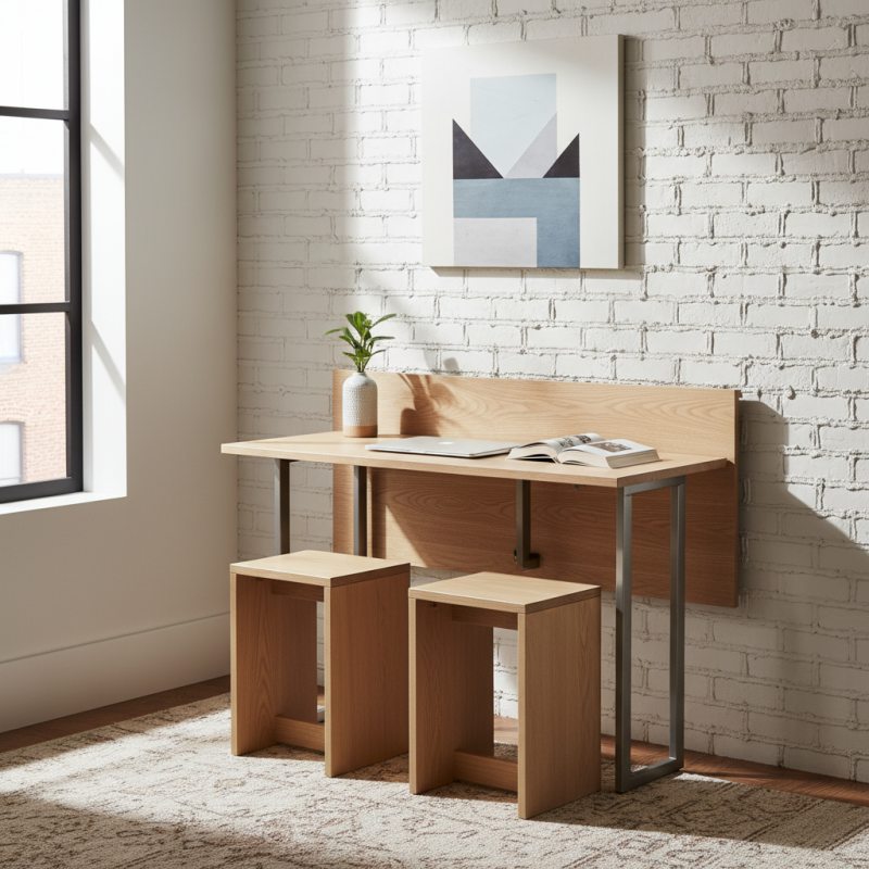 Thin Wall Table Design Tips for Small Spaces?