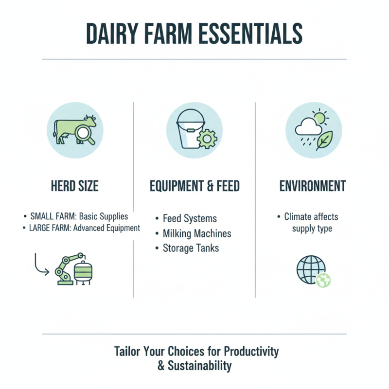 How to Choose the Best Dairy Supplies for Your Needs?