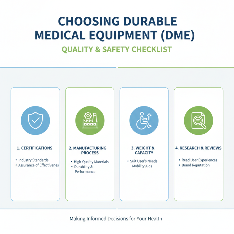 How to Choose the Right DME Medical Equipment for Your Needs?