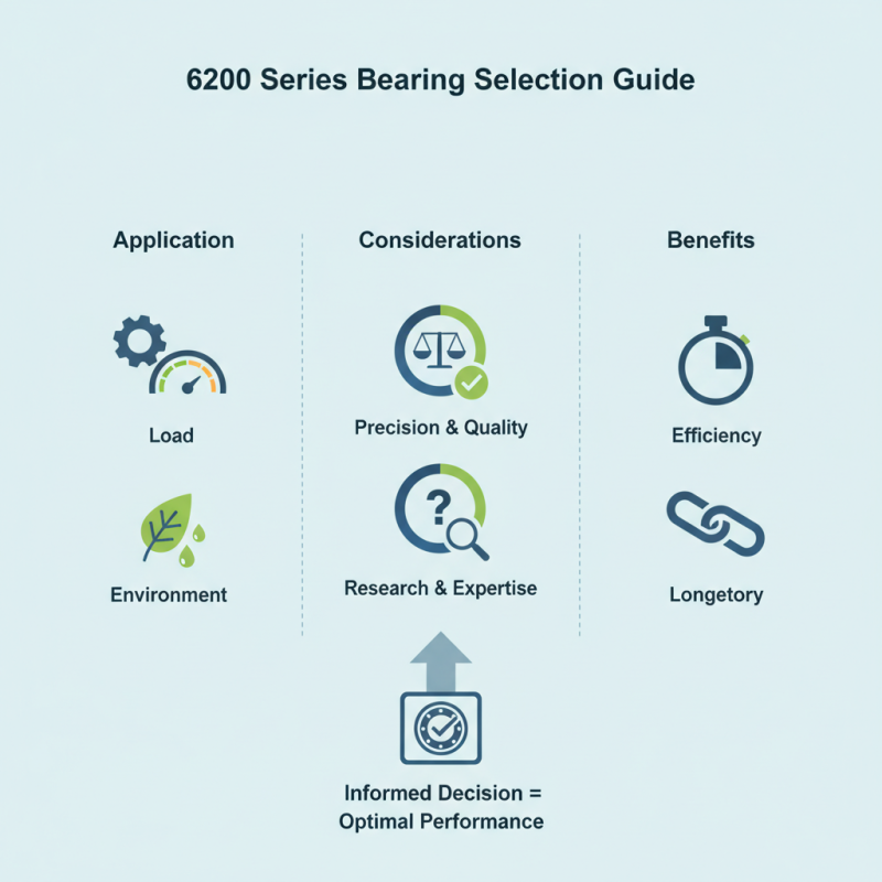 How to Choose the Right 6200 Series Bearings In Stock?