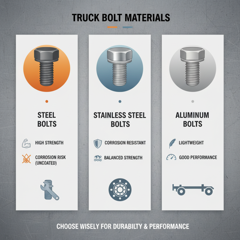 How to Choose the Right Truck Bolt for Your Vehicle Needs?
