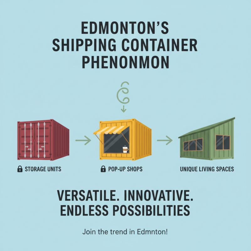 Why Choose Shipping Containers in Edmonton for Your Next Project?