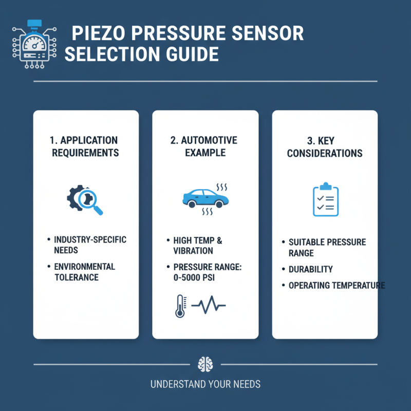 How to Choose the Right Piezo Pressure Sensor for Your Application?