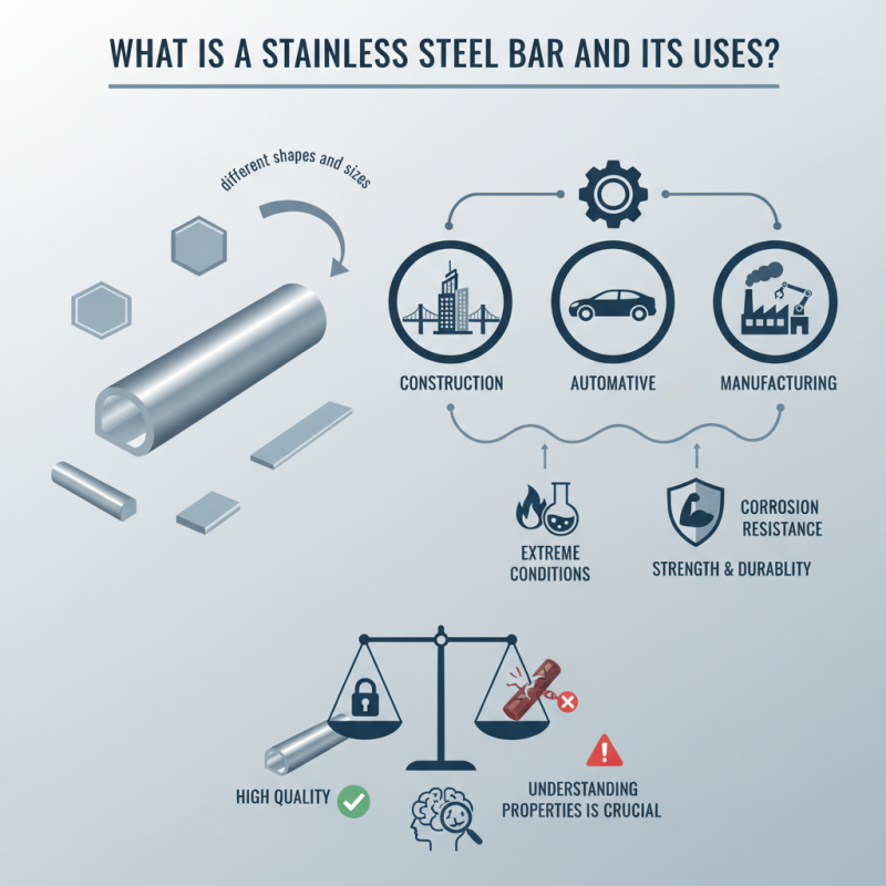 What is a Stainless Steel Bar and its Uses?