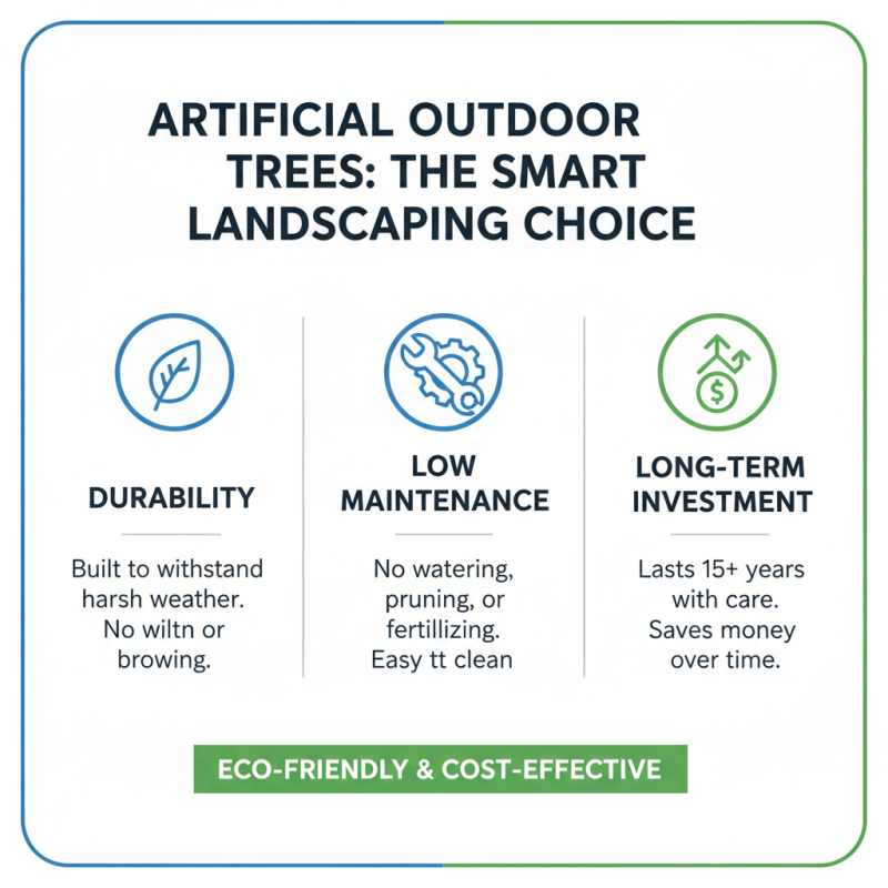 Why Choose an Artificial Outdoor Tree for Your Landscaping Needs?