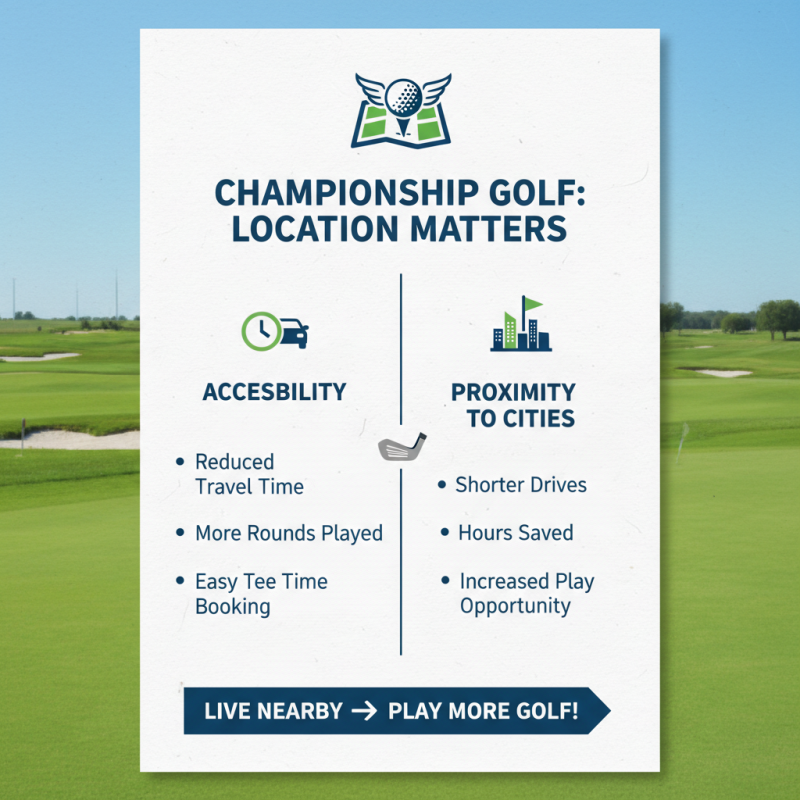 How to Choose the Best Championship Golf Course for Your Game?