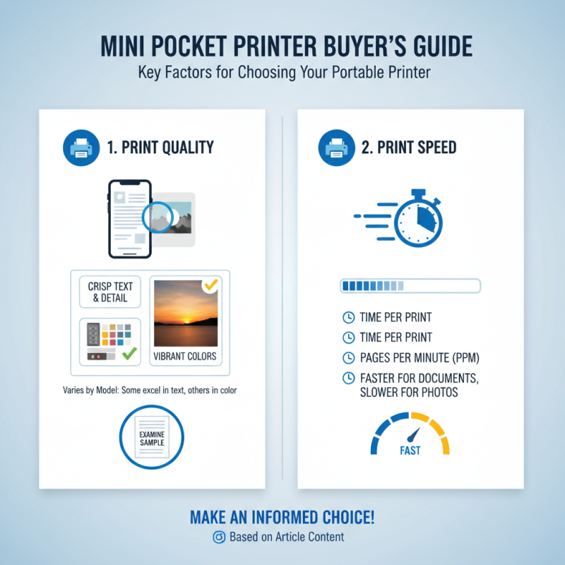 How to Choose the Best Mini Pocket Printer for Your Needs?