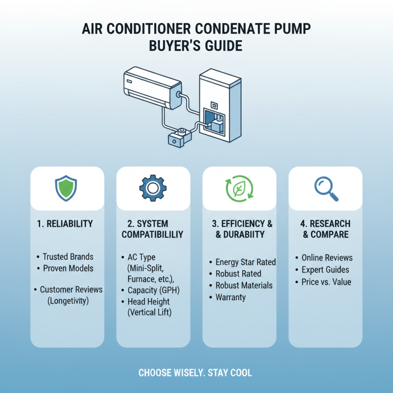Essential Tips for Choosing an Air Conditioner Condensate Pump?