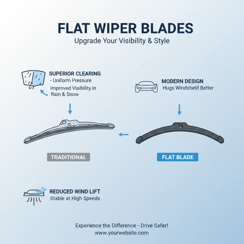 Why Choose Flat Wiper Blades for Better Windshield Visibility?
