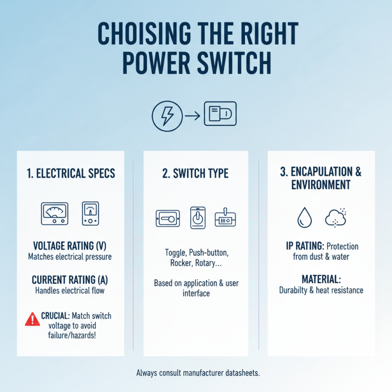 10 Essential Tips for Choosing the Right Power Switch for Your Needs?