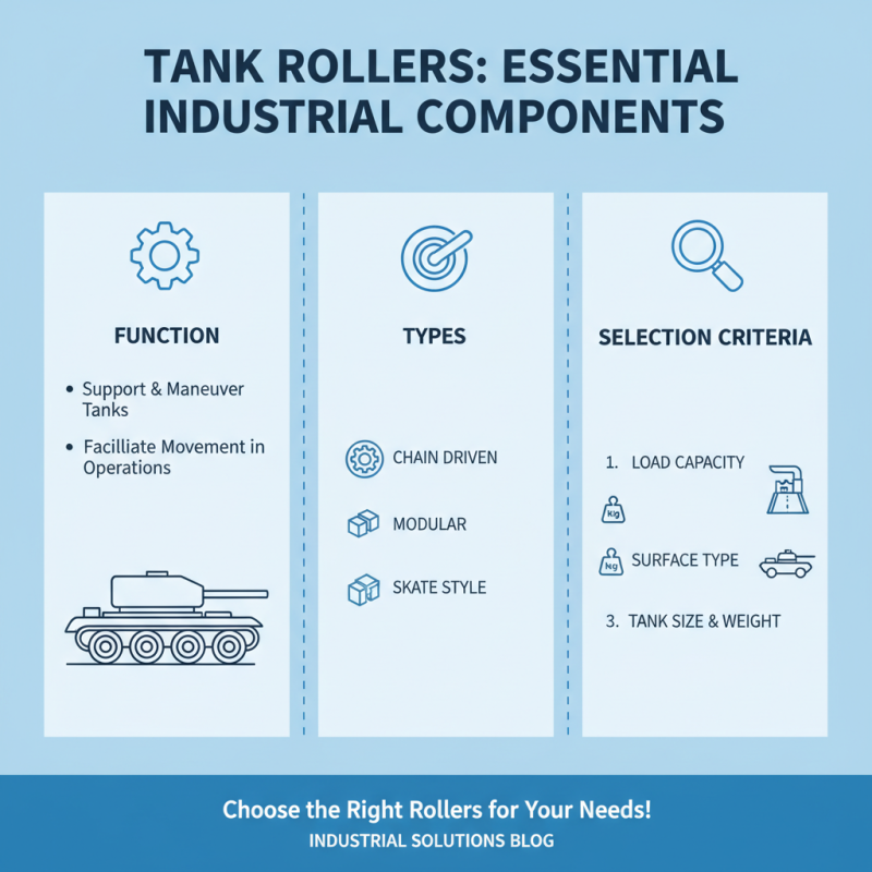 How to Choose the Right Tank Rollers for Your Needs?