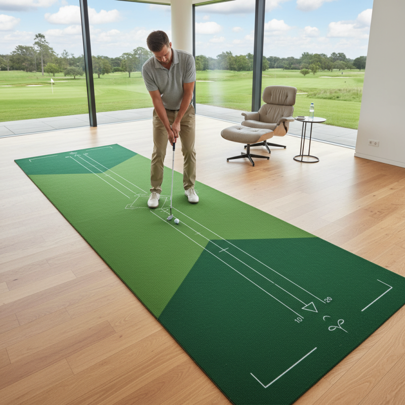 Top 10 Benefits of Using a Printed Putting Mat for Golf