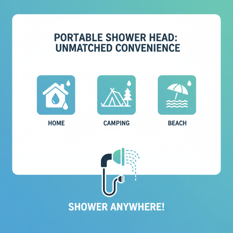 Why Choosing a Portable Shower Head Can Transform Your Bathing Experience?