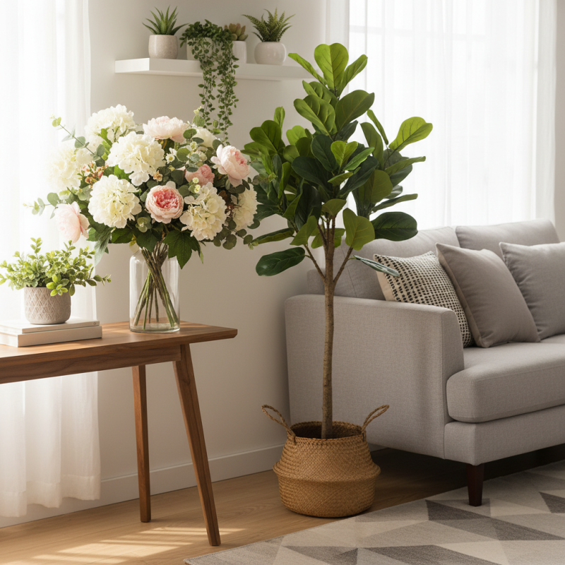 Why Choose Artificial Flowers Leaves for Home Decor?