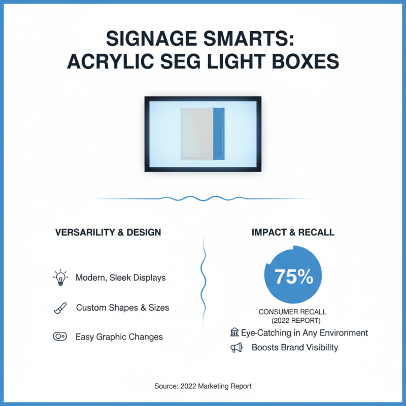 Top 10 Benefits of Using Acrylic Seg Light Box in Modern Signage Design?