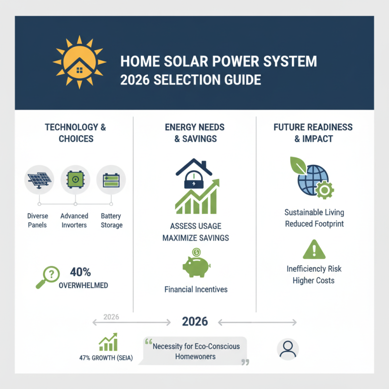 How to Choose a Home Solar Power System in 2026?