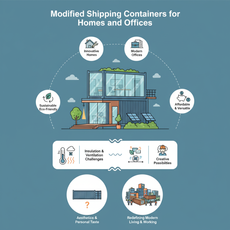 How to Use Modified Shipping Containers for Homes and Offices?