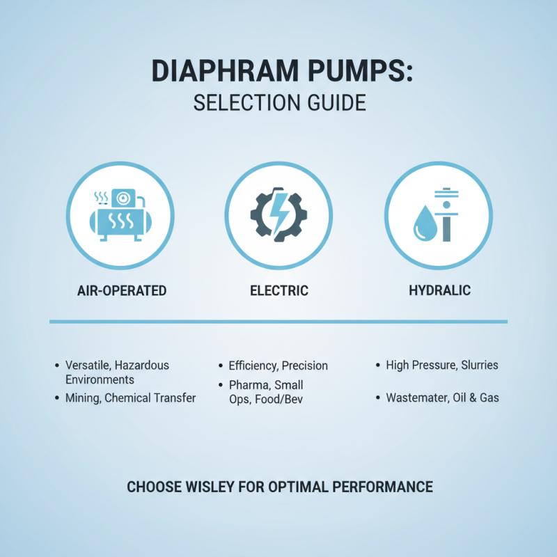 2026 Best Diaphragm Pumps for Your Needs and Applications?