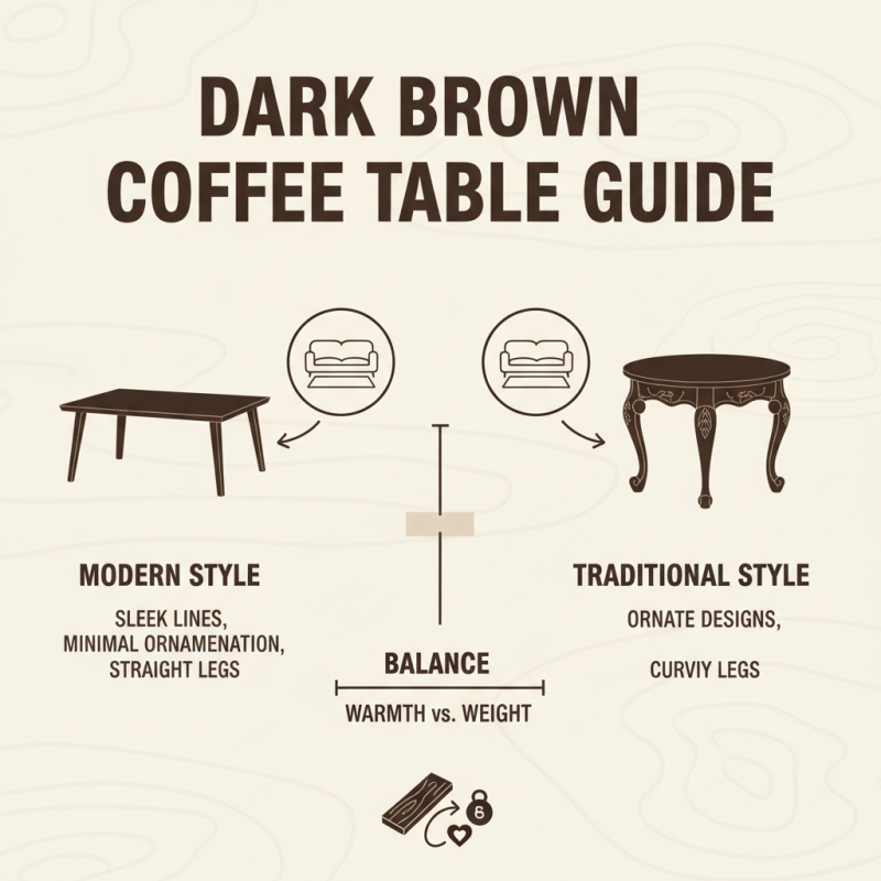 2026 Best Dark Brown Coffee Table Styles for Your Living Room Decor?