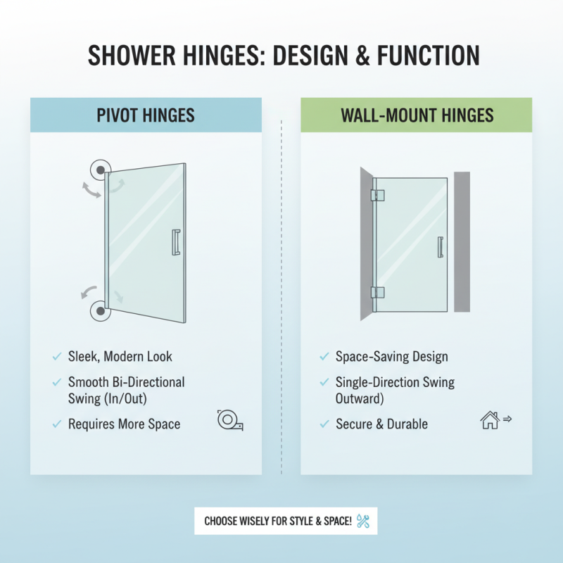 How to Choose the Right Shower Hinge for Your Bathroom Design?