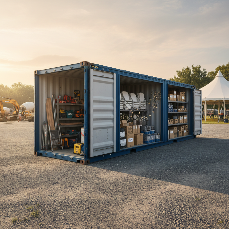 Top 10 Uses for a 40 ft Storage Container in Your Next Project?