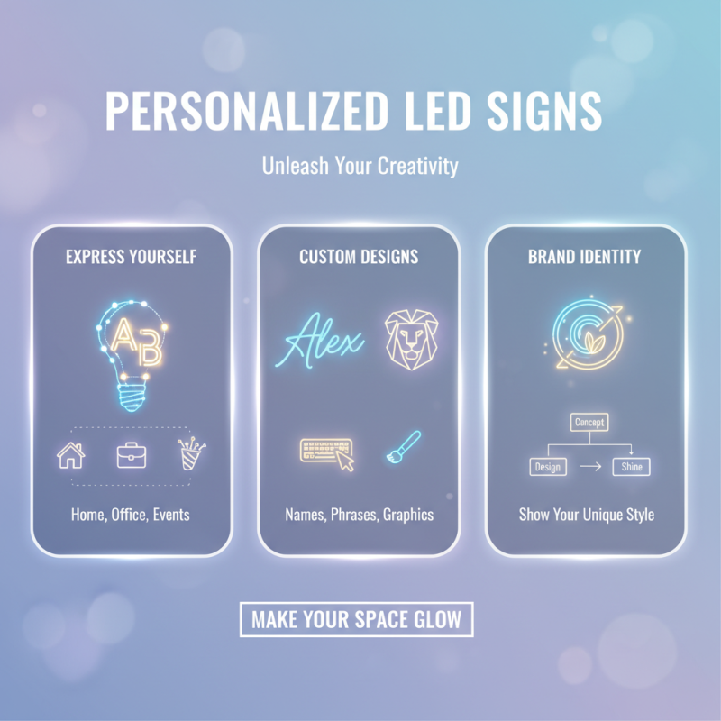 What is Personalised Led Signs and How Do They Enhance Your Space?