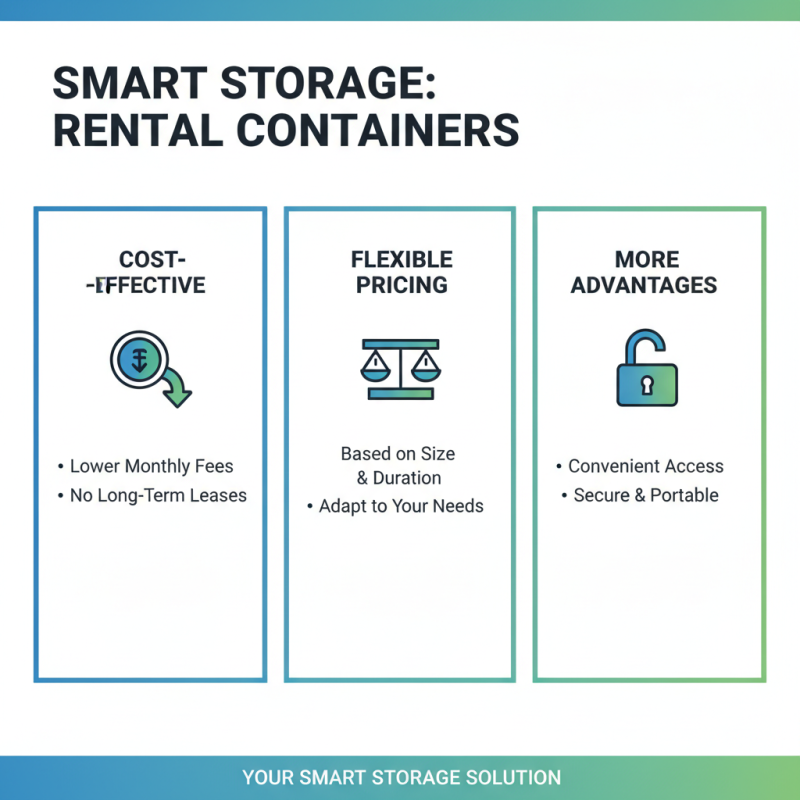 Top 10 Benefits of Renting a Storage Container for Your Needs