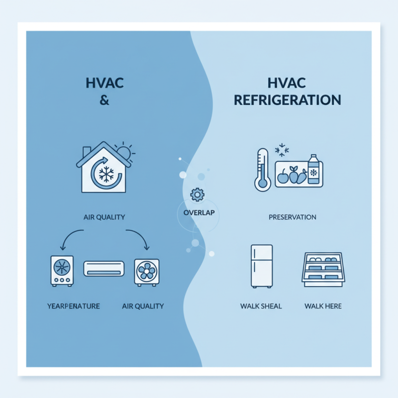 What Are the Key Differences Between HVAC and Refrigeration?