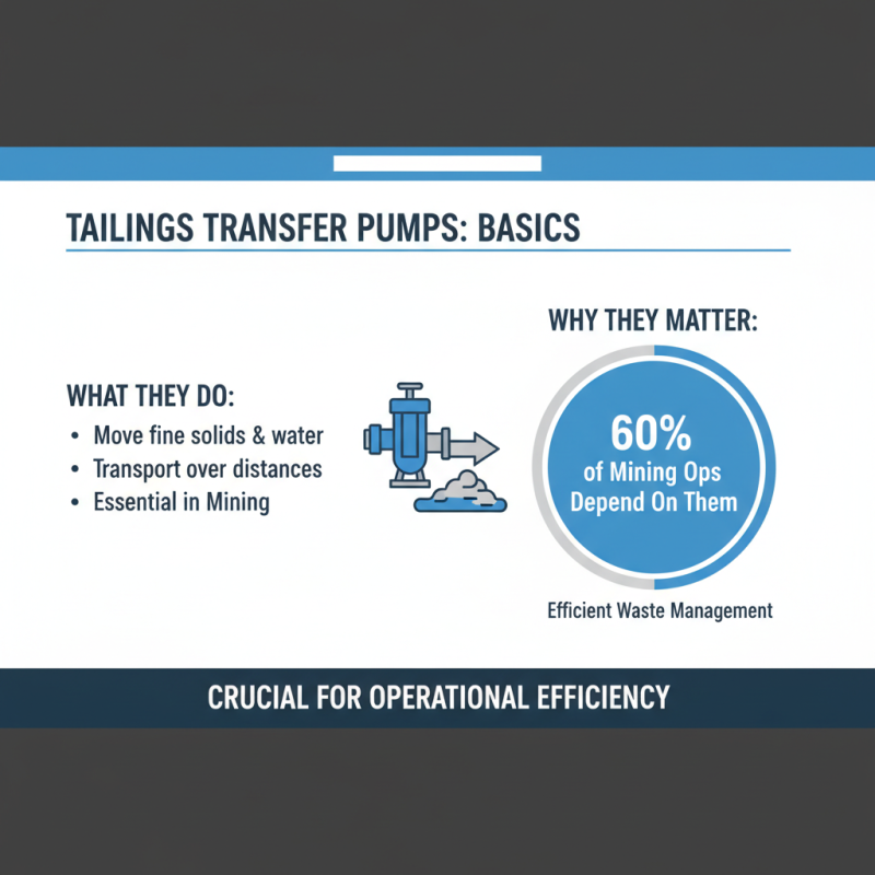 10 Essential Tips for Choosing the Right Tailings Transfer Pump