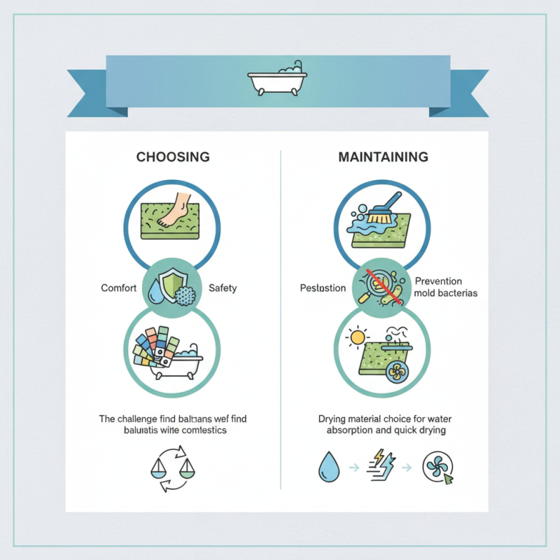 Bathtub Carpet Tips for Choosing and Maintaining Them?