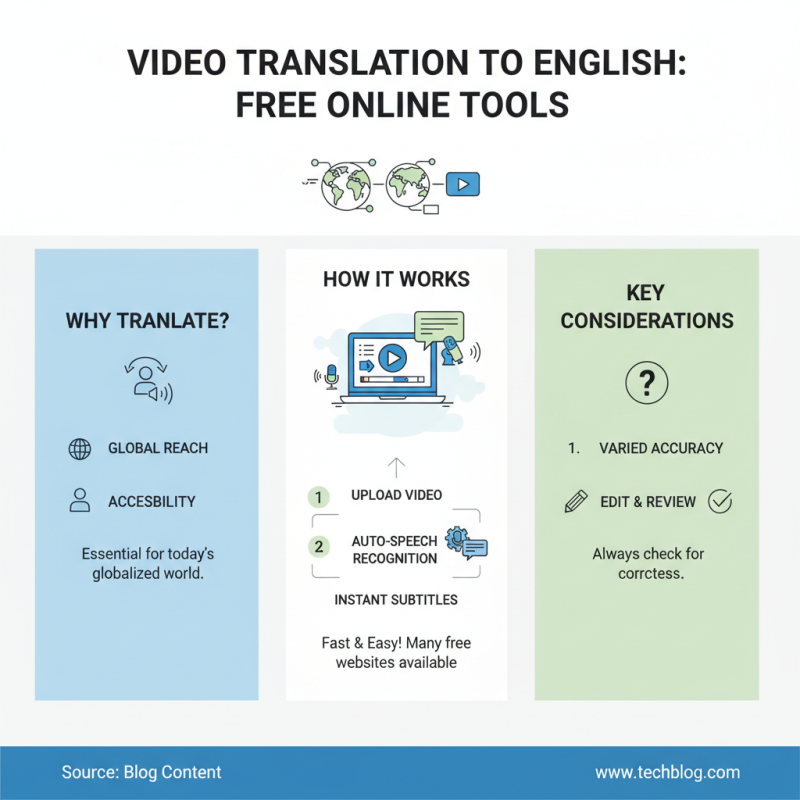 Top 10 Websites to Translate Video to English Free and Easy?