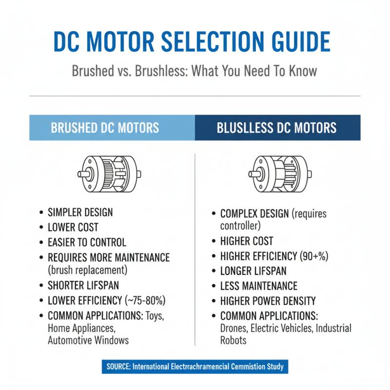 How to Choose the Right DC Motor for Your Project?