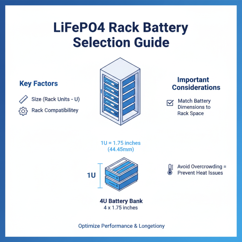 How to Choose the Best Rack Mount Lifepo4 Battery?