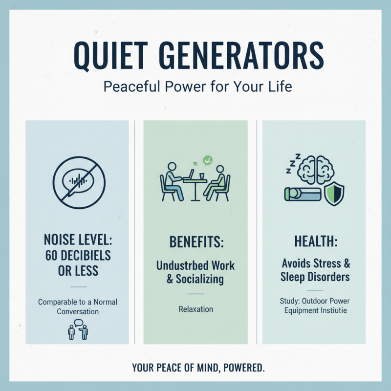How to Choose the Best Silent Generator for Your Needs?