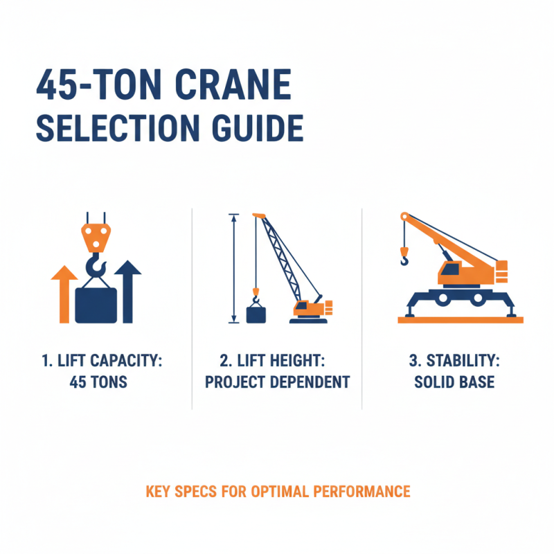 How to Choose the Right 45 Ton Crane for Your Construction Needs?