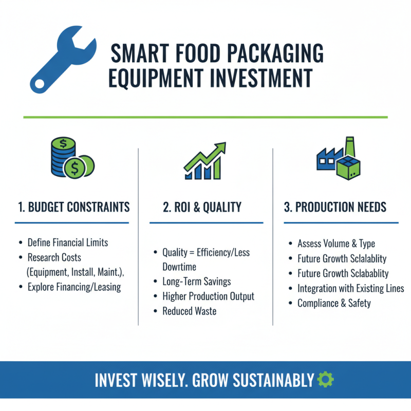 How to Choose the Right Food Packaging Equipment for Your Business?