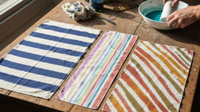 Best Techniques for Dyeing Stripes On Fabric?