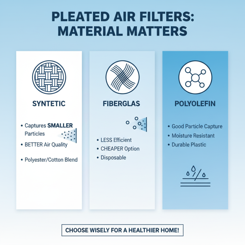 What is the Best Pleated Air Filter Material for Home Use?